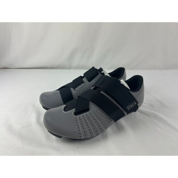 New Fizik Tempo Powerstrap R5 Reflective Grey Black EU 40.5 / 8US  Road Shoes - Picture 1 of 9